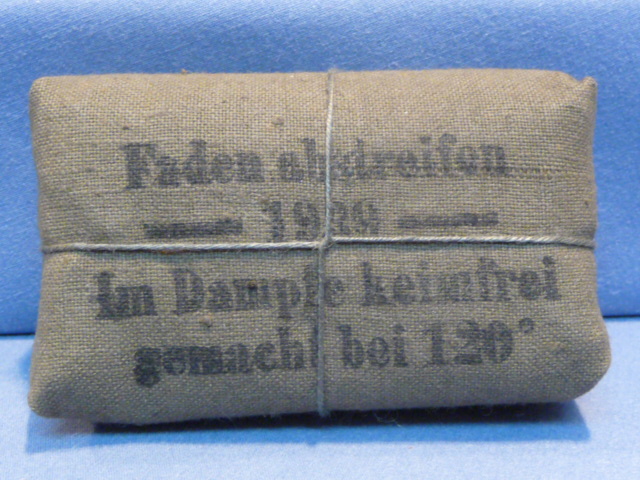 Original WWII German Soldiers 1st Aid Bandage, Small