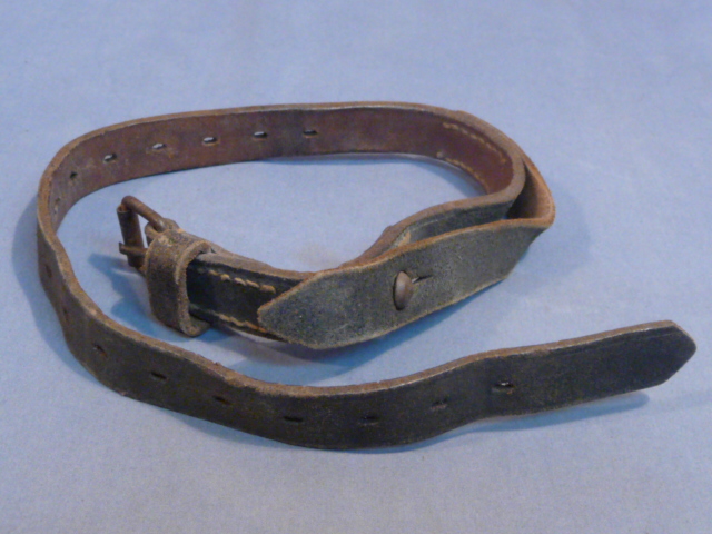 Original WWII German Greatcoat (Tornister) Strap, Maker Marked & Dated
