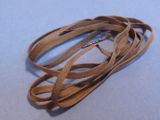 Original WWII German TAN 90cm Shoe Laces, Pair