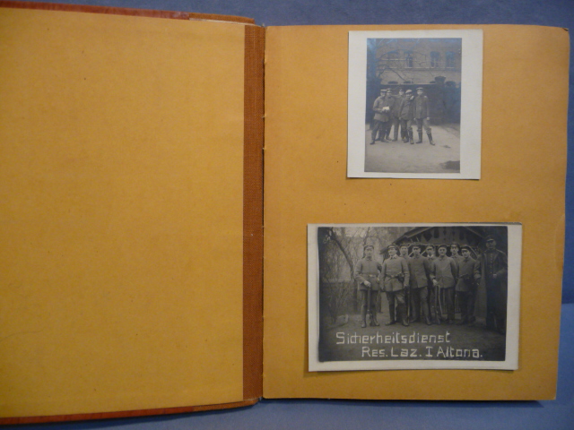 Original WWII German Soldier's Service Photo Album, 125 Photos!