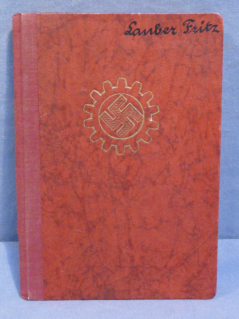 Original WWII German DAF Membership ID/Dues Book