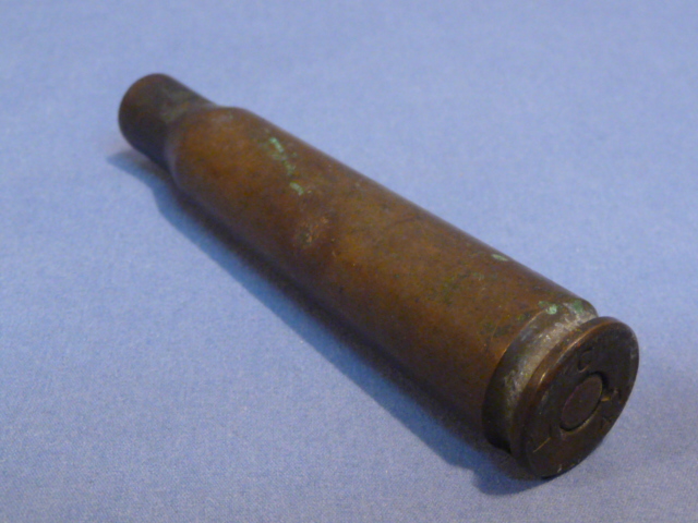 Original WWII US Army .50 Caliber Casing, INERT!