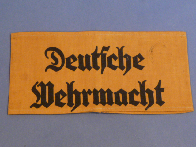 Original WWII German Deutsche Wehrmacht Arm Band