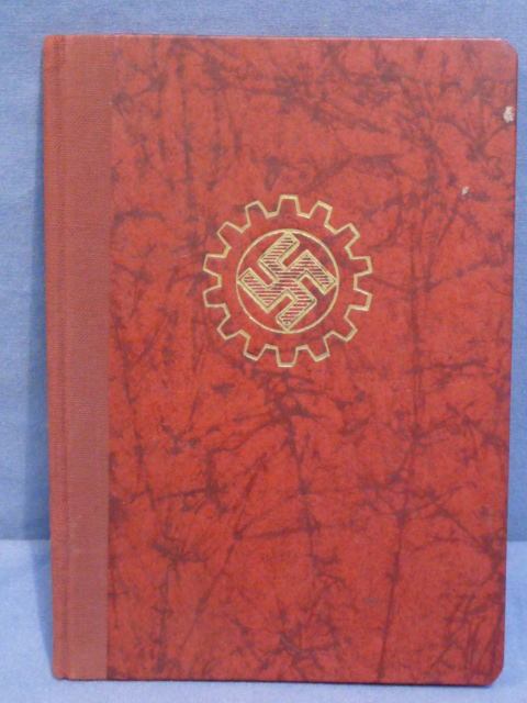 Original WWII German DAF Membership ID/Dues Book