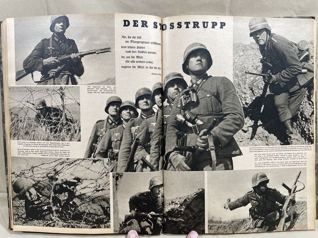 Bunker Militaria: Original WWII German Bound Die Wehrmacht