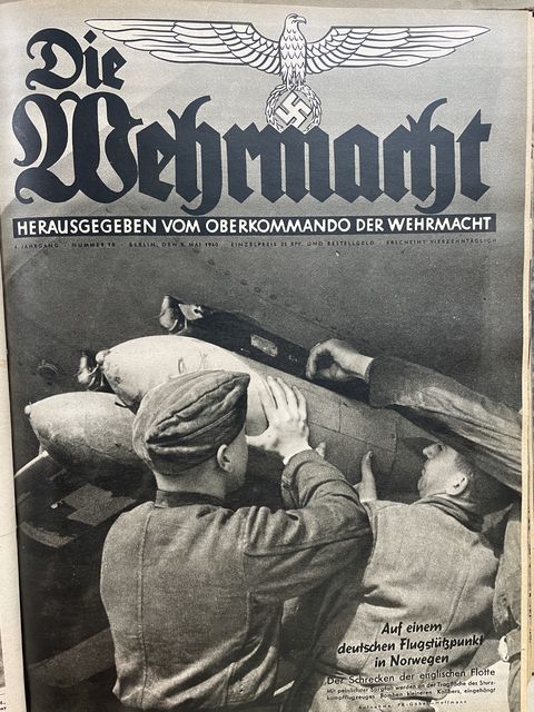 Bunker Militaria: Original WWII German Bound Die Wehrmacht