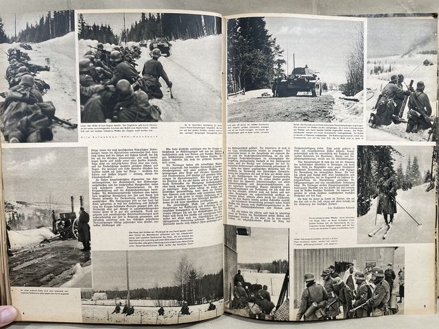 ドイツ国防軍機関誌Die Wehrmacht 1941年1月1日発行 Bunker Militaria: Original WWII German Bound Die Wehrmacht