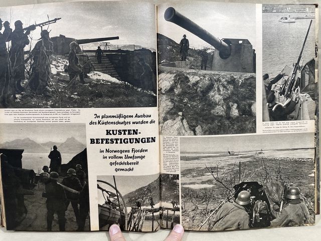 Bunker Militaria: Original WWII German Bound Die Wehrmacht