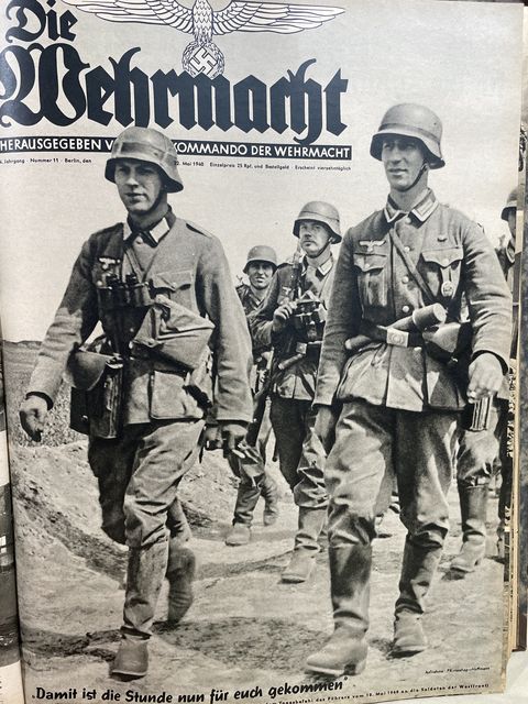 Bunker Militaria: Original WWII German Bound Die Wehrmacht