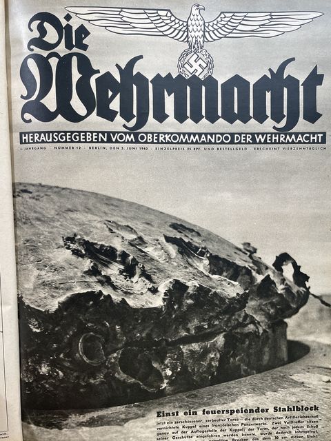 Bunker Militaria: Original WWII German Bound Die Wehrmacht
