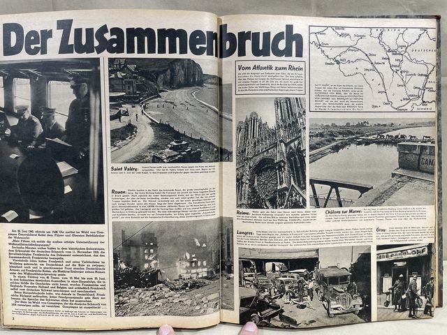 ドイツ国防軍機関誌Die Wehrmacht 1941年1月1日発行 Bunker Militaria: Original WWII German Bound Die Wehrmacht