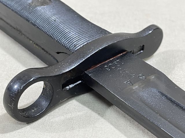 Bunker Militaria: Original WWII US M1 Garand Bayonet and Scabbard