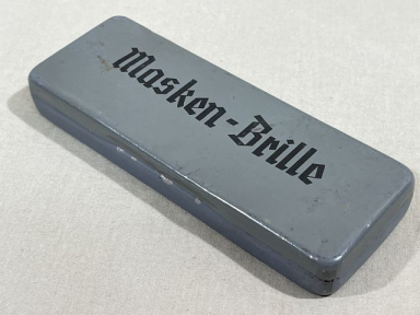 Original WWII German Masken-Brille (Gas Mask Glasses) Case