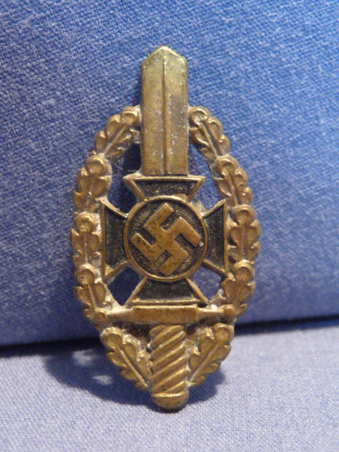 Original Nazi Era German NSKOV Membership Lapel Pin