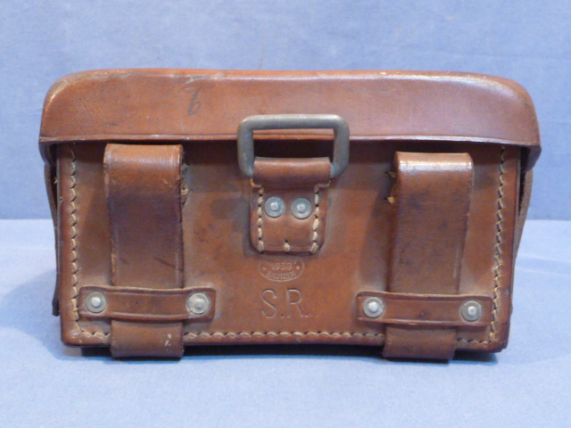 Original 1938 Dated German Medic's Front Pouch, SA and NSDAP Marked