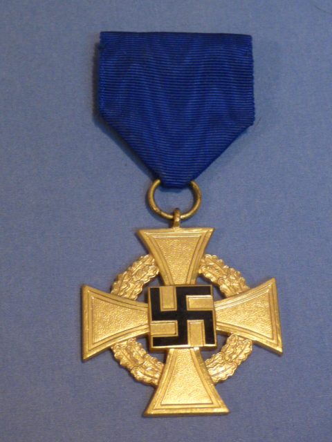Original WWII German 40 Year Faithful Service Medal
