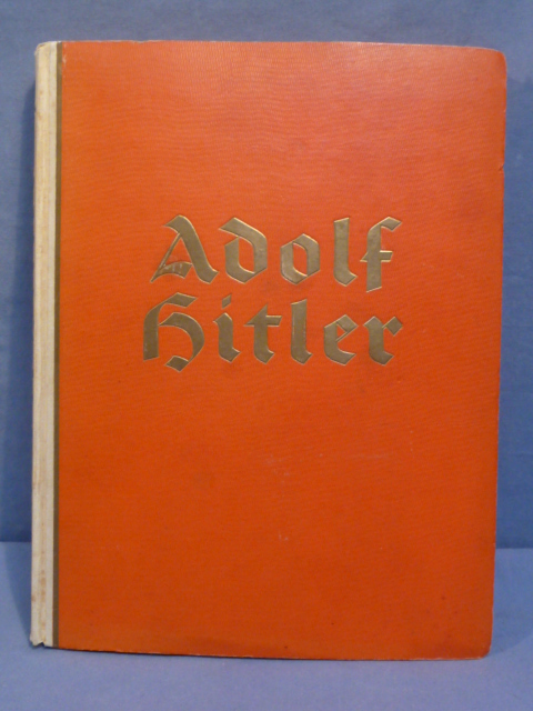 Original 1936 German Cigarette Card Book, ADOLF HITLER