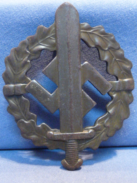 Original WWII German SA Sports Badge in Bronze