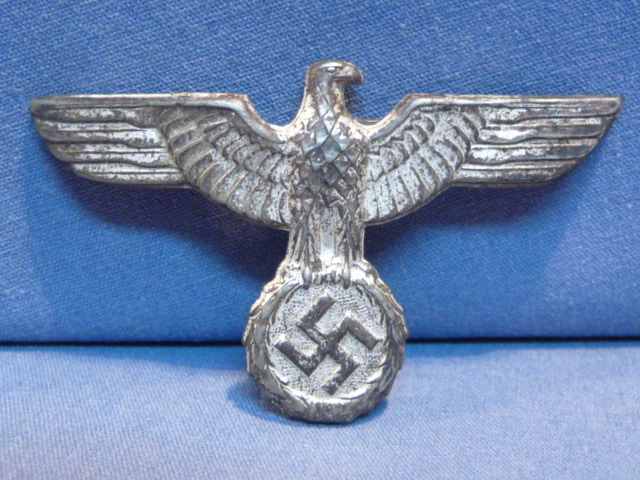 Original WWII German Heer (Army) Visor Cap Eagle, 1st Pattern
