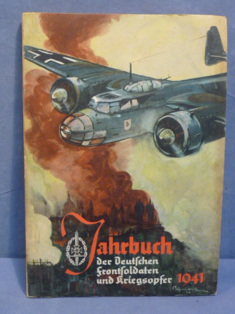 Original WWII German NSKOV Year Book, Jahrbuch der deutschen Frontsoldaten und Kriegsopfer