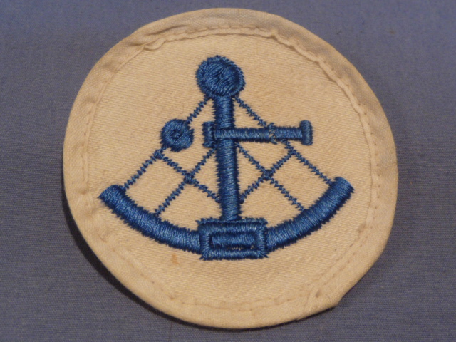 Original WWII German Kriegsmarine Helmsmen EM's Career Sleeve Insignia