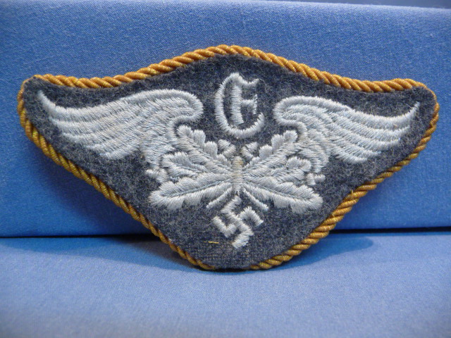 Original WWII German Luftwaffe Flak Range Finder Personnel's Trade Sleeve Award