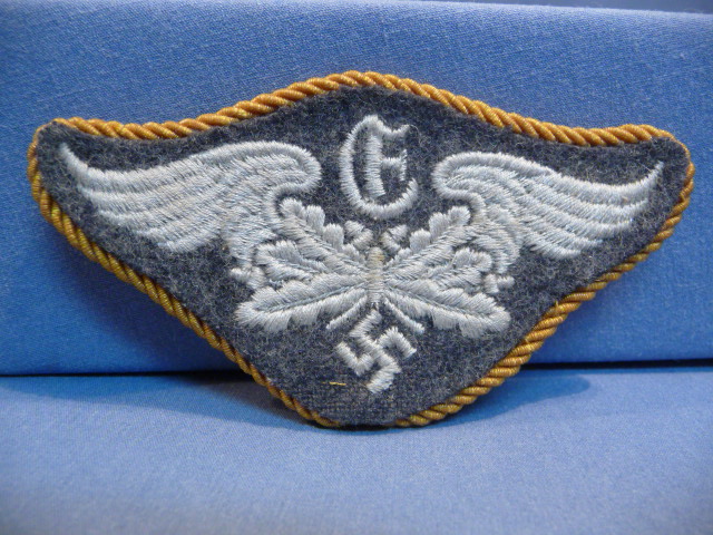 Original WWII German Luftwaffe Flak Range Finder Personnel's Trade Sleeve Award