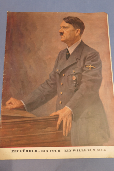 Original Nazi Era German Illustrierter Beobachter Magazine, UNSER FÜHRER