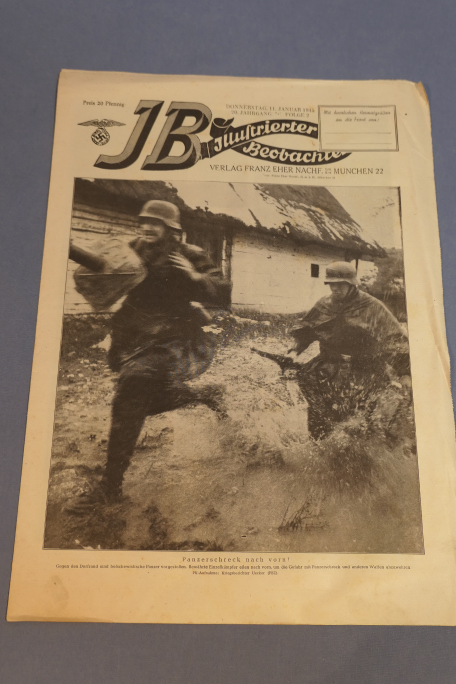 Original WWII German Magazine, Illustrierter Beobachter 1945!!!