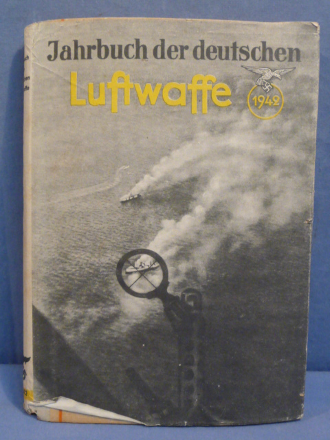 Original WWII German Year Book of the Luftwaffe 1942, Jahrbuch ser deutschen Luftwaffe