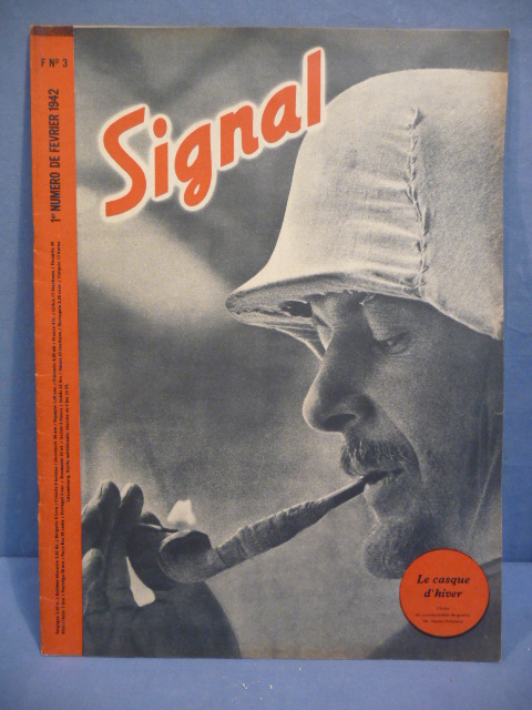 Original WWII German Signal Magazine (French Language), 1942