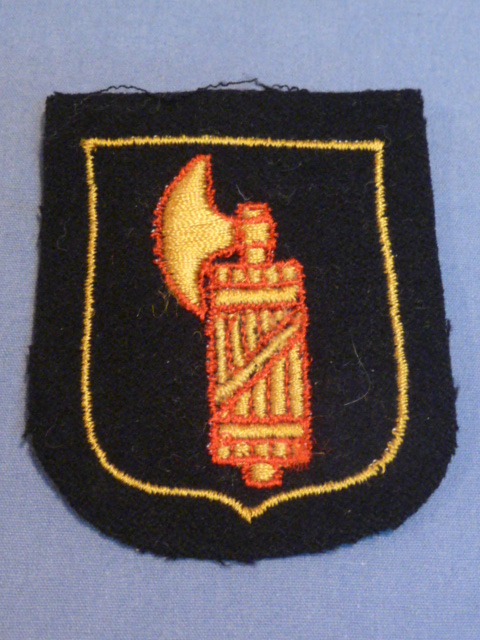 Original WWII German Waffen-SS Italian Volunteer's Sleeve Shield