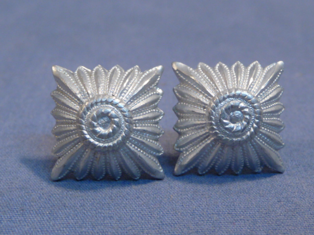 Original WWII German Army NCO Rank Pips 15mm, Pair