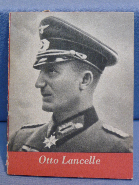 Original WWII German WHW Donation Booklet, Otto Lancelle