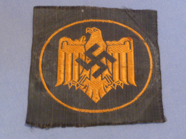 Original Nazi Era German NSRL/DRL Bronze Sports Badge in Cloth