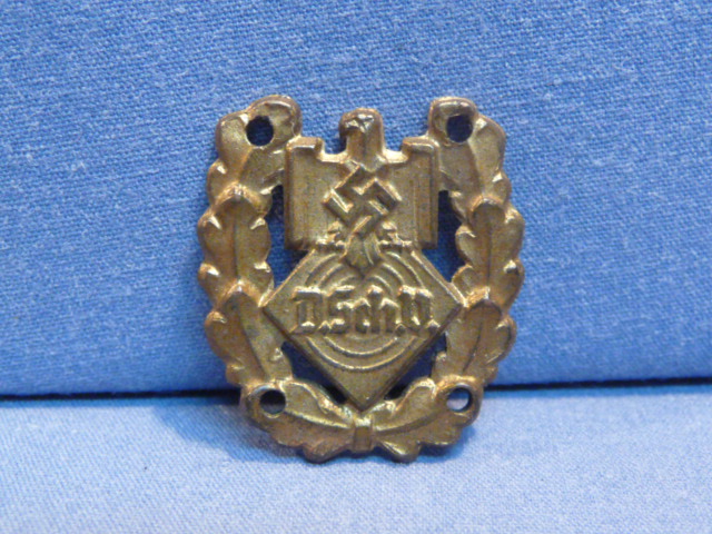Original Nazi Era German DSchV BRONZE Marksmanship Award Badge, 2.4cm