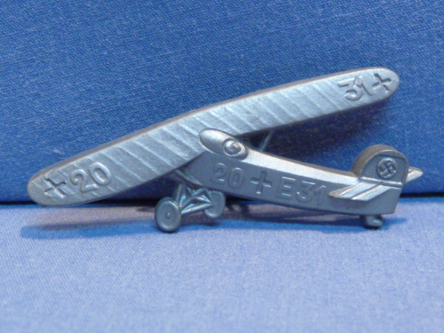 Original Nazi Era German Plastic Tinnie, Airplane