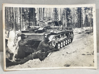 Original WWII German Our Waffen-SS Series Photo Postcard, Sphrtrupp