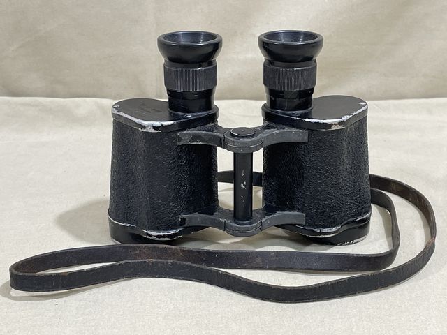 Original WWII German 6x30 Service Binoculars (Dienstglas) with Neck Strap