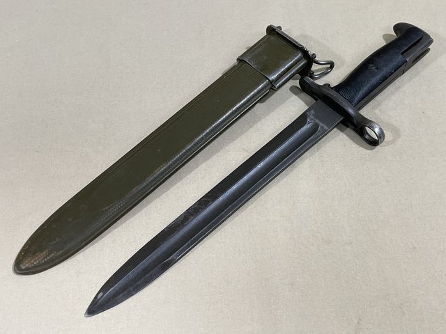 SAVANDER FLATFOOD 152 × JOINT GRD M M1 Garand WWII Leather Scabbard (GRD137)