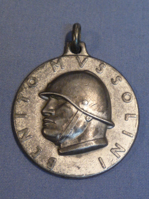 Original Fascist Italy BENITO MUSSOLINI Medal