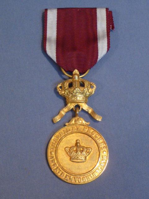 Original Belgium Medal Travail et Progrès