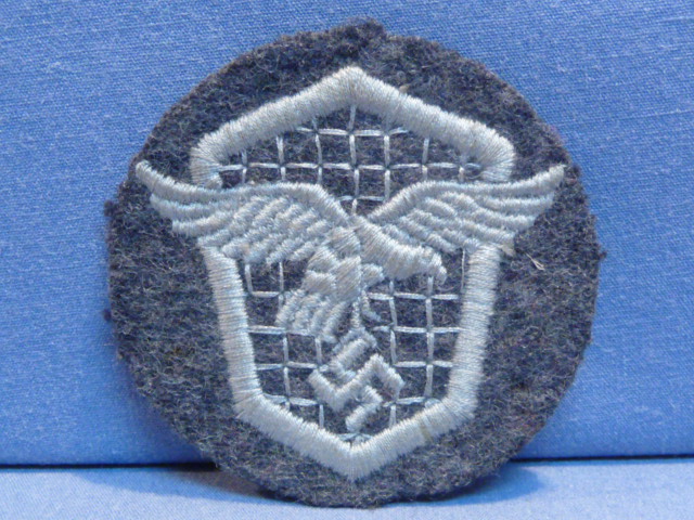 Original WWII German Luftwaffe Motor Vehicle Driver's Career Sleeve Insignia