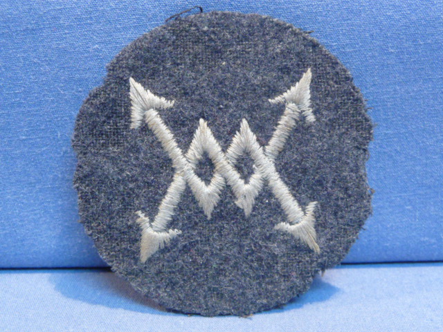 Original WWII German Luftwaffe Air Signals Telephone Operator's Trade Sleeve Insignia