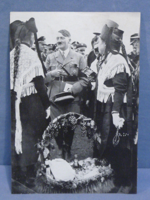 Original Nazi Era German HITLER Print