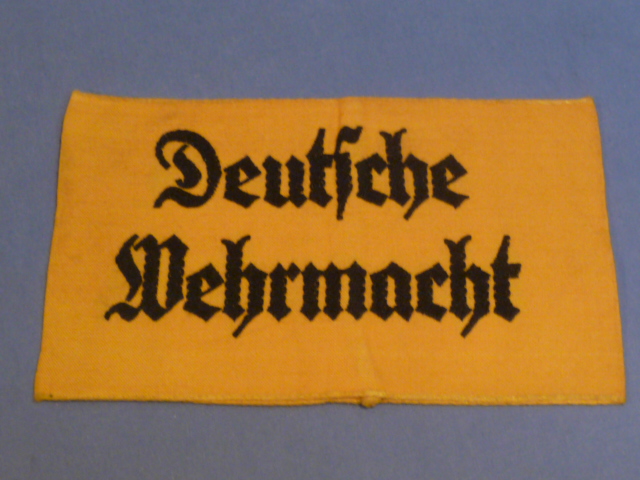 Original WWII German Deutsche Wehrmacht Arm Band