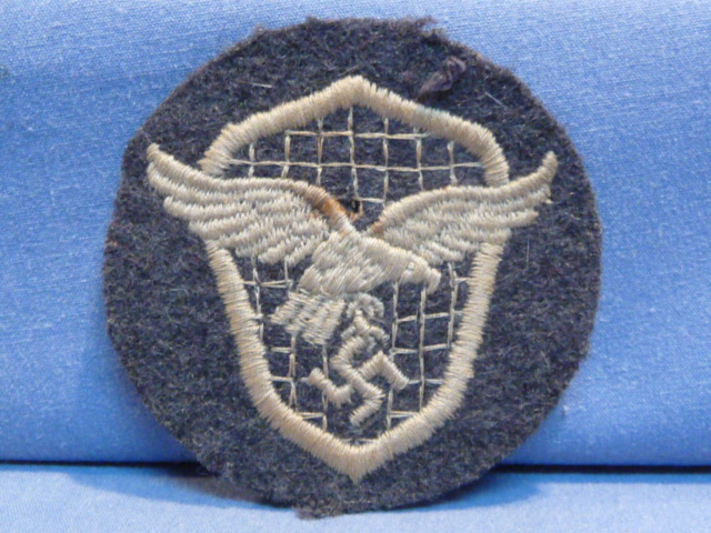 Original WWII German Luftwaffe Motor Vehicle Driver's Career Sleeve Insignia