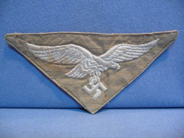 Original WWII German Luftwaffe Tropical (AK) Service Shirt Breast Eagle