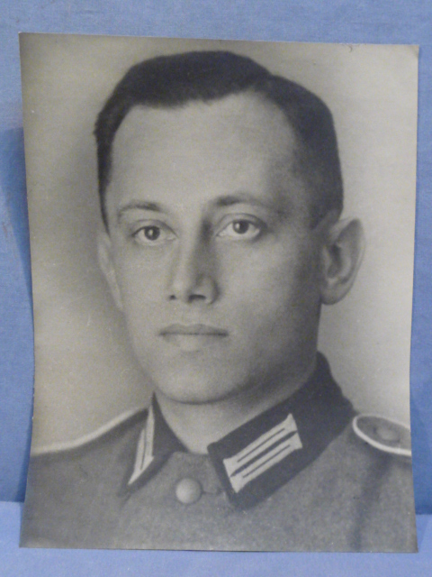 Original WWII German Heer (Army) Soldier Photograph, Large Size