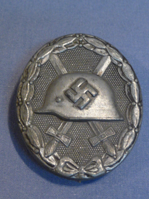 HOLD! Original WWII German Wound Badge in SILVER, Hauptm�nzamt Wien (30) Marked